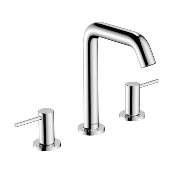 Hansgrohe Tecturis S 8 in. Widespread Double Handle Bathroom Faucet in ...