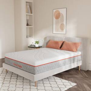 EVERGLADE HOME Vela 14 in. California King Copper-Infused Memory Foam  Hybrid Mattress LX-MT-USH14CK - The Home Depot