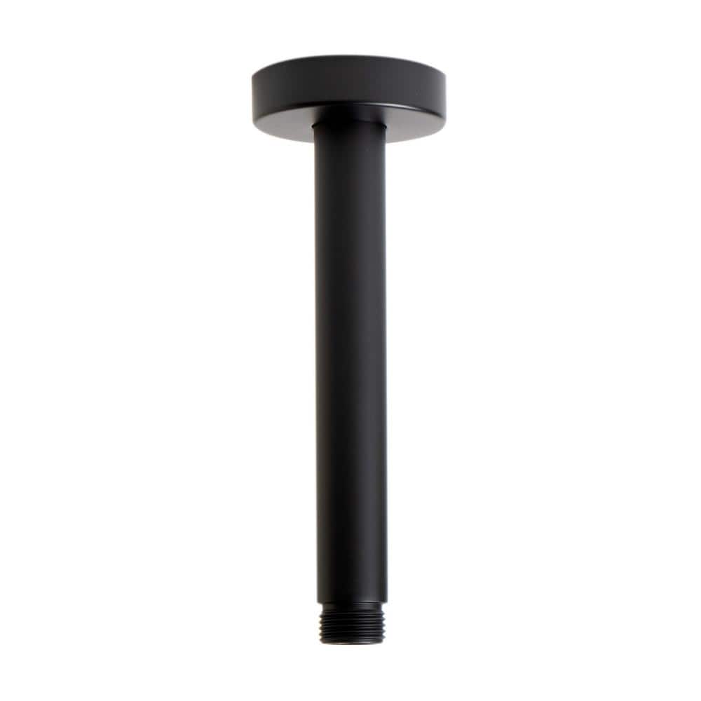 6 in. Wall Mount Shower Arm in Black Matte price history on PriceWatchPro