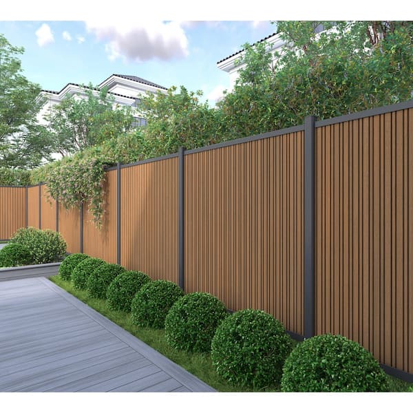 NewTechWood UltraEasy 6 ft. x 6 ft. Peruvian Teak Composite Hybrid