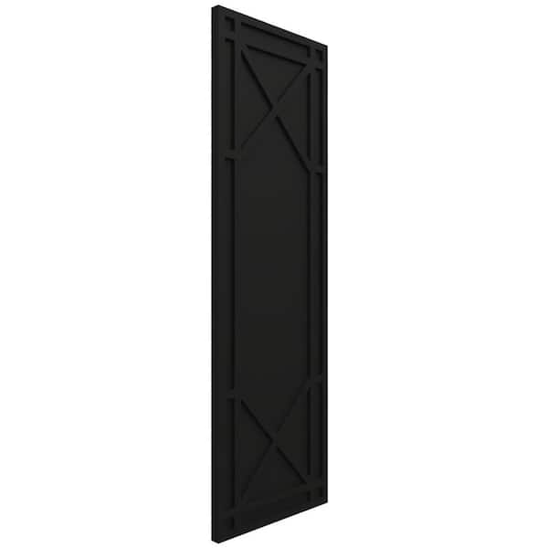 54 ワンドロップ black-ekena-millwork-raised-