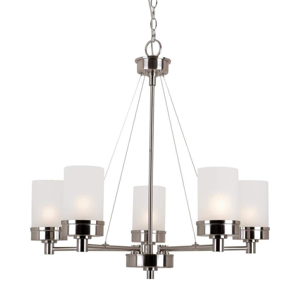 Reviews for Bel Air Lighting Fusion 5Light Brushed Nickel Chandelier