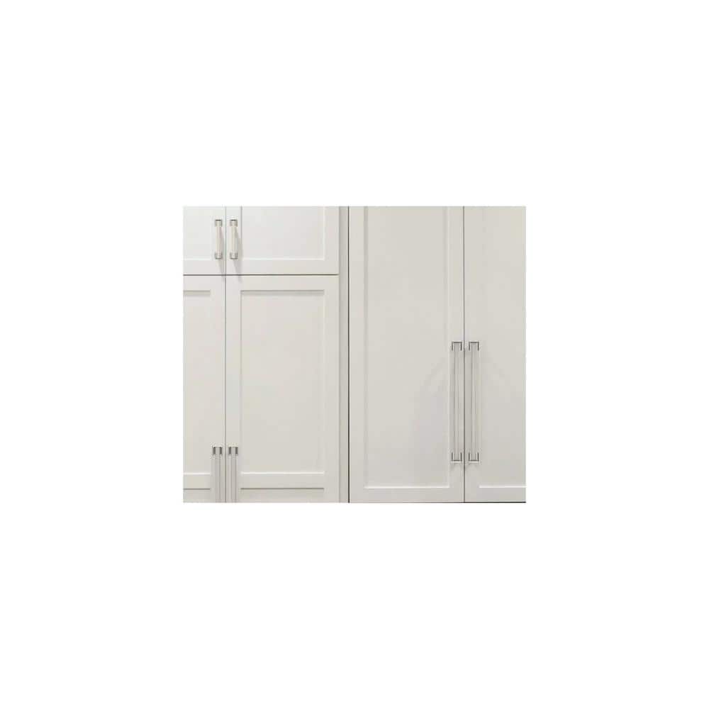 Polished Nickel Modern Appliance Handle with Mounting Hardware