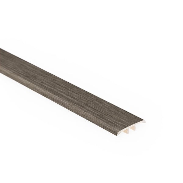Shaw Wisteria Storm 1/8 in. T x 1-1/2 in. W x 94 in. L Vinyl Multi-Purpose Reducer Molding