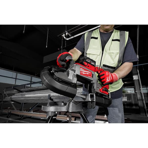 Milwaukee dual deals trigger band saw