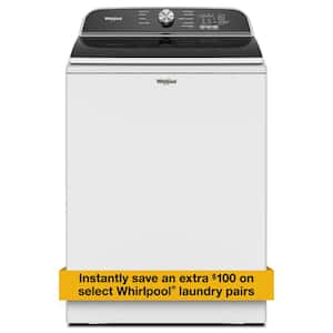 5.3 cu.ft. Top Load Washer in White