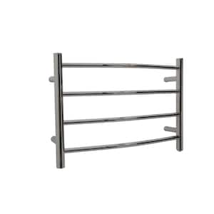 Glow 4-Bar Electric Towel Warmer in Brushed Nickel