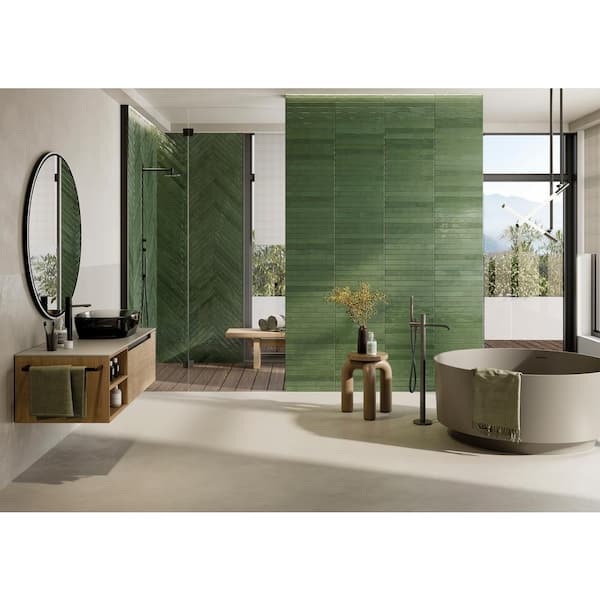 Reviews for MSI Maestro Green Brick 2 in. x 18 in. Polished