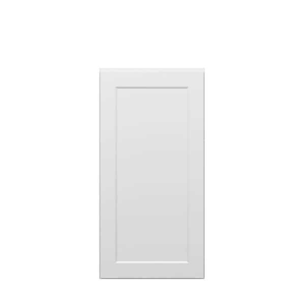 Norfolk Shaker 21 in. W x 42 in. H x 12 in. D in Painted White Plywood Assembled Wall Cabinet