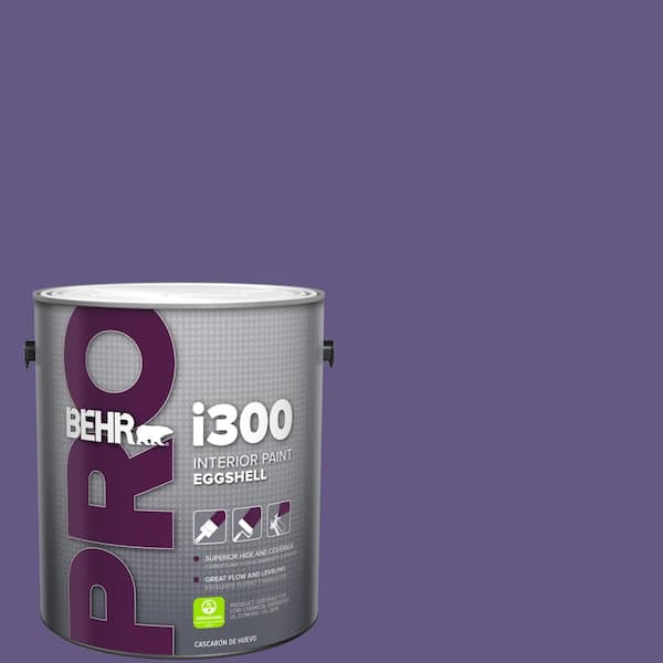 BEHR PRO 1 gal. #640B-7 Berry Jam Eggshell Interior Paint