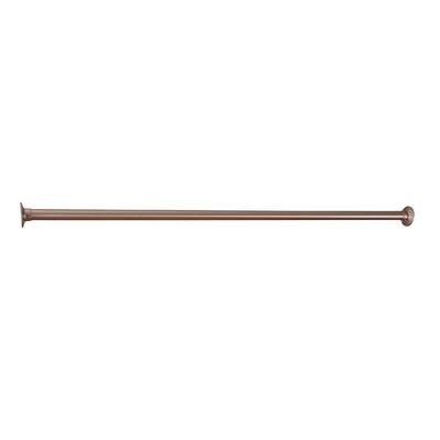 Brass Shower Curtain Rods Shower Accessories The Home Depot