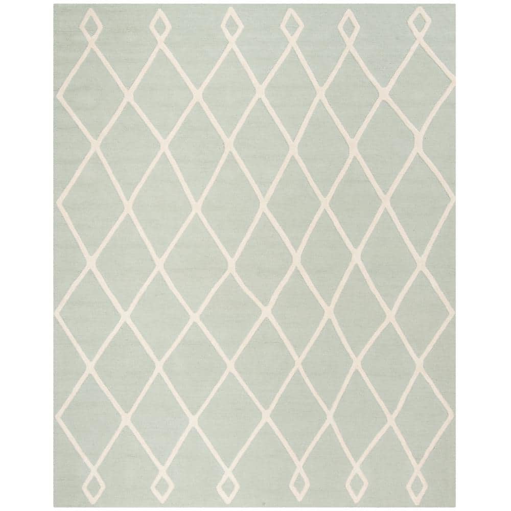 Ivory Bliss Hand-Tufted Wool Kids Playroom Area Rug, 8' x 10'