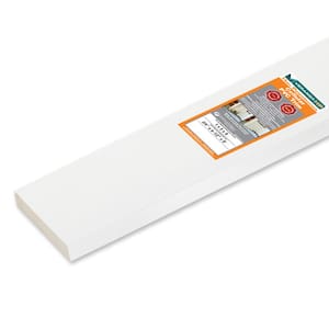 Veranda 3/4 in. x 2-1/2 in. x 8 ft. Cellular PVC Trim H190JWS5 - The ...