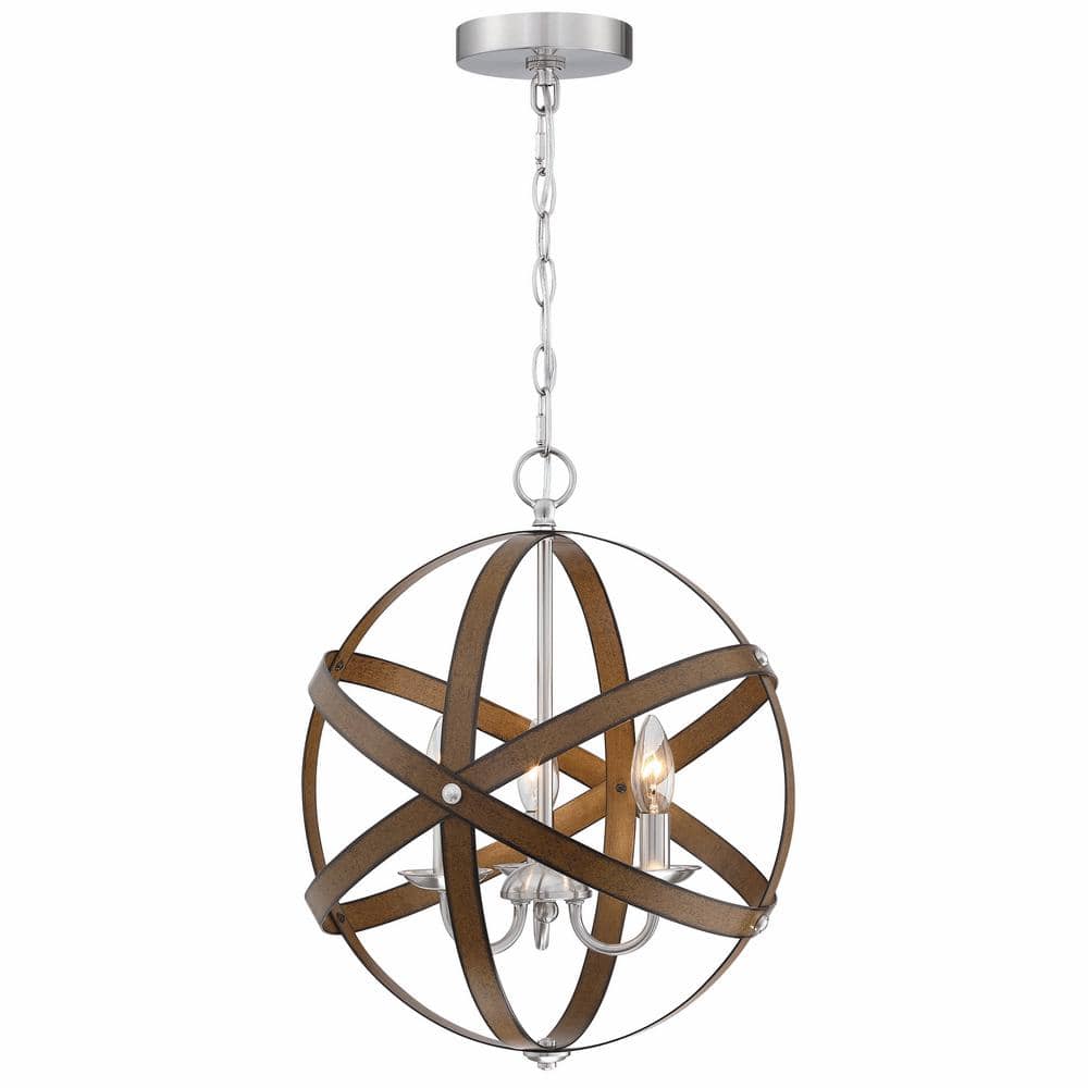 Uixe 3 Light Modern Brushed Nickle Mini Pendant Lighting With Barnwood   Brushed Nickle Uixe Pendant Lights Ssidl50783 64 1000 