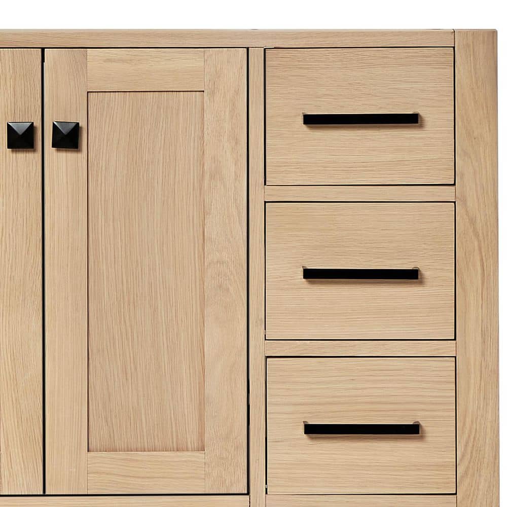 Cambridge 48.25" Oak Single Sink Vanity with Quartz Top