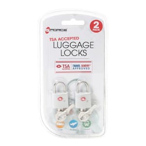 TSA Approved Luggage Locks (2-Pack)
