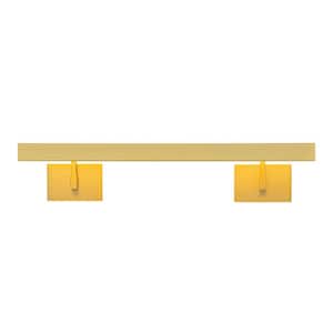 Taylor 23.6 in. 1-Light Gold Linear Dimmable LED Vanity Light