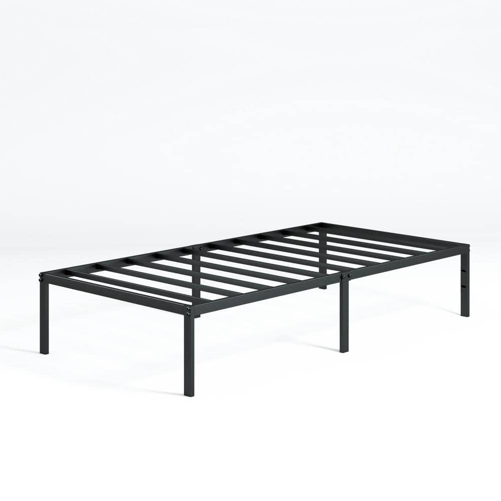Classic 14 in. Black Metal Queen Platform Bed Frame - thumbnail 6