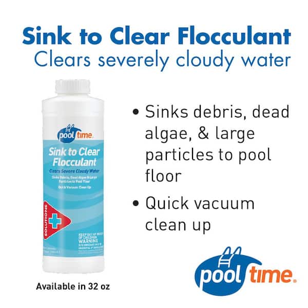 Hth Pool Care Drop Out 1 qt. Liquid Flocculant