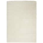 Malibu Shag Ivory 5 ft. x 7 ft. Shag Modern Area Rug