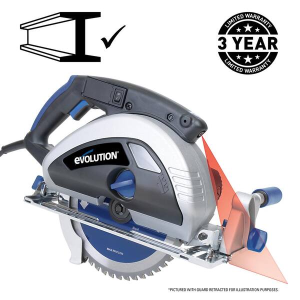 evolution cordless circular saw