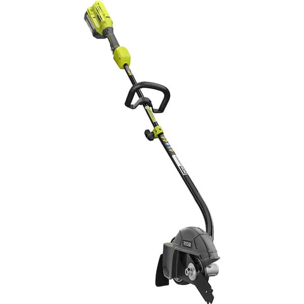 Ryobi Part # RY40250 - Ryobi 40V Expand-It Cordless Battery Attachment  Capable String Trimmer With 4.0 Ah Battery And Charger - Trimmers & Edgers  - Home Depot Pro