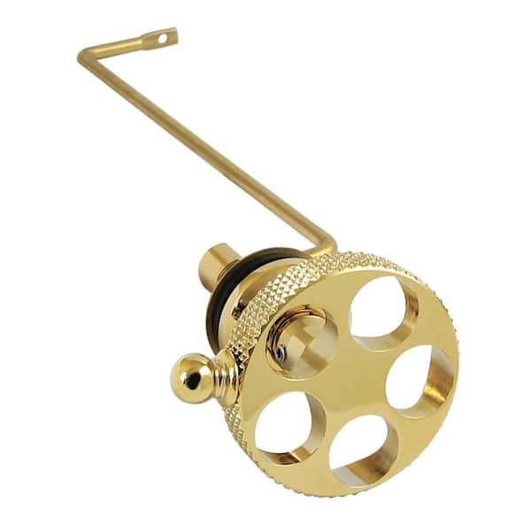 Webb Side Mount Toilet Tank Lever in Polished Brass