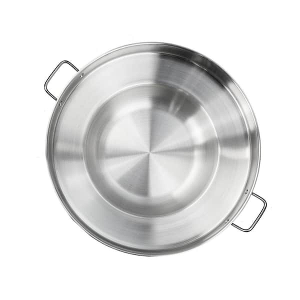 8.5 Stainless Steel Flat Square Fry Pan Comal – R & B Import
