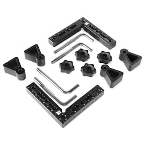 4.5 in. 90-Degree Precision Positioning Squares and Setup Blocks with Laser-Etched Scales