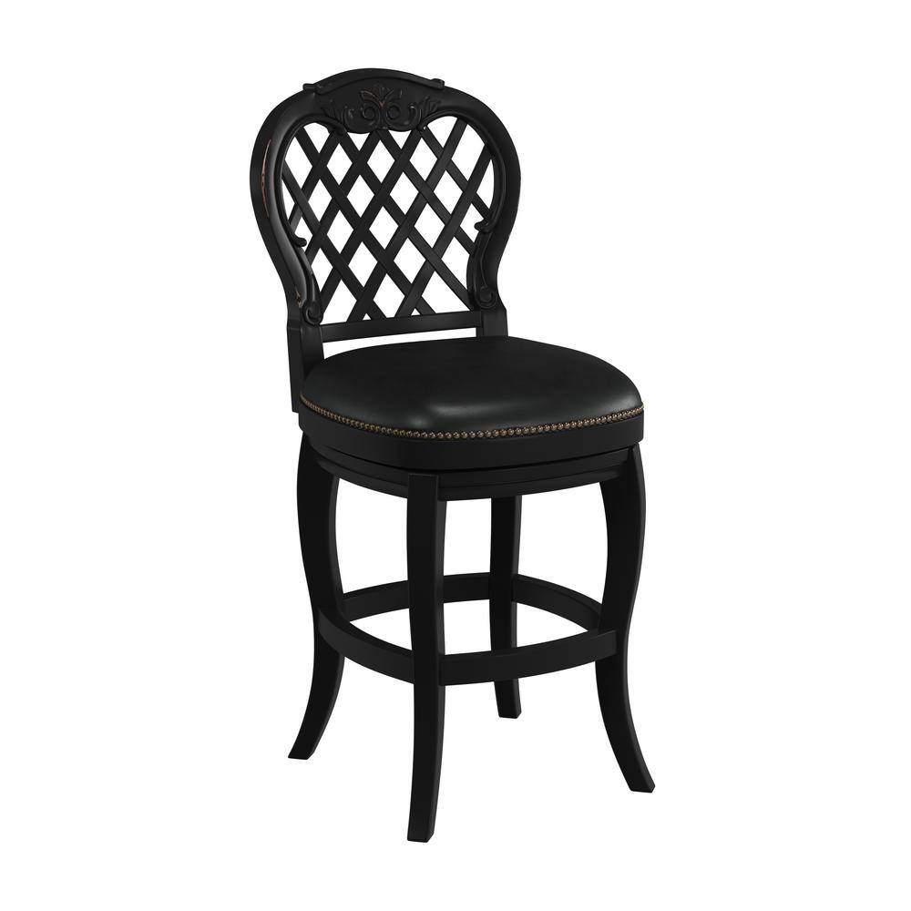 Hillsdale Furniture Braxton Swivel Counter Bar Stool 61919 The Home Depot