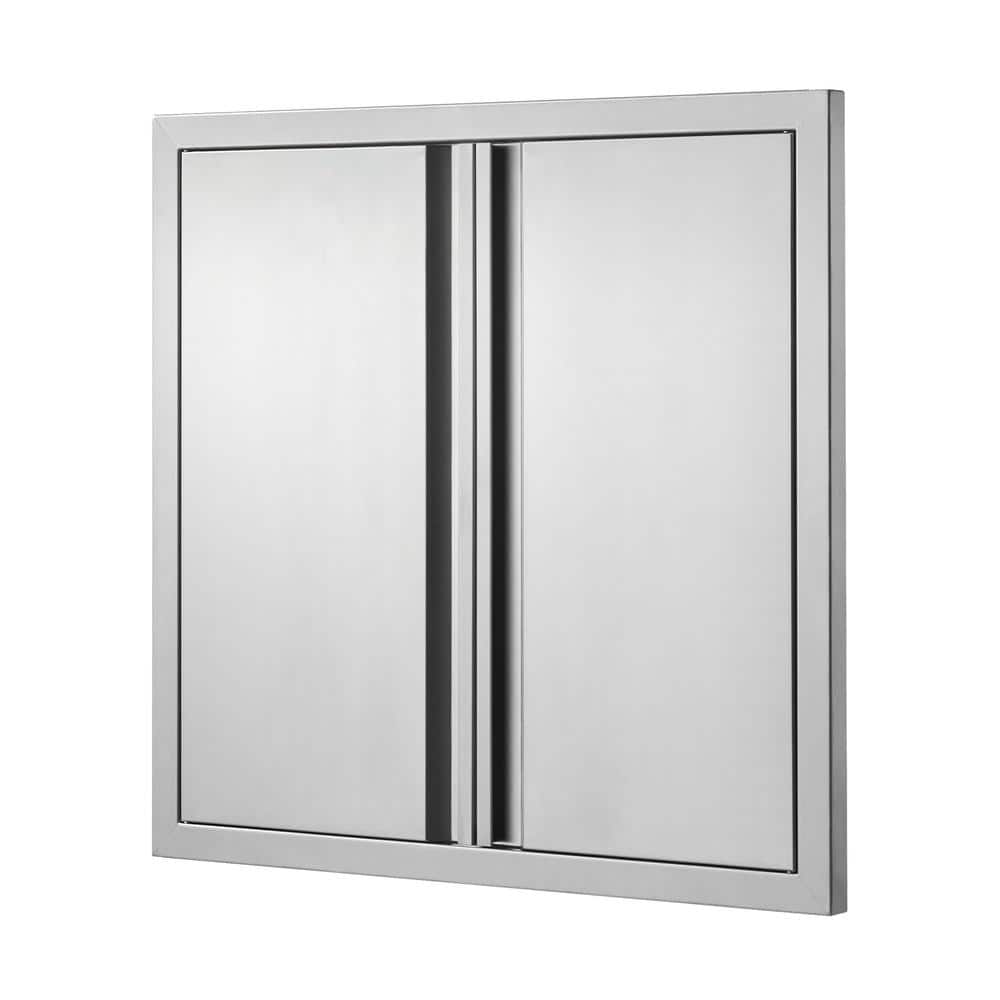BBQ Access Door 26 in. W x 24 in. H Stainless Steel Flush Mount Vertical Door Recessed Handle Outdoor Kitchen Cabinet price history on PriceWatchPro