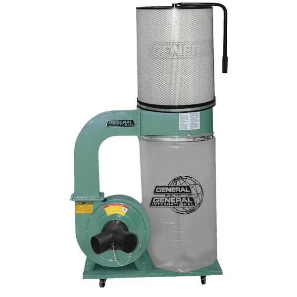 General International 1.5 HP Dust Collector with Canister Filter