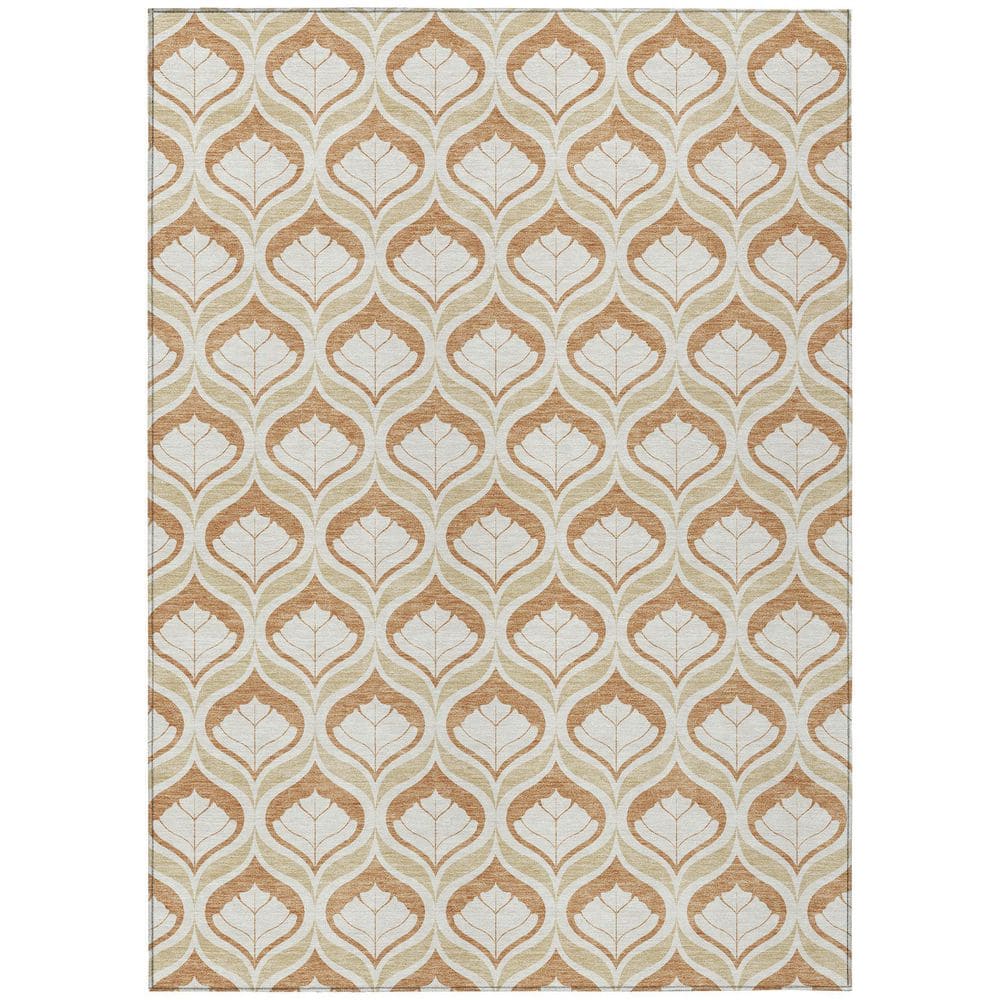 Chantille Machine Washable Indoor/Outdoor Abstract ACN2379 Copper 10 ft. x 14 ft. Area Rug price history on PriceWatchPro