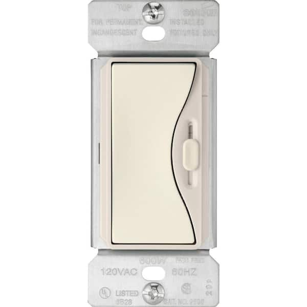 Eaton 300-Watt 3-Way Dimmable LED/CFL Dimmer with Preset in Desert Sand