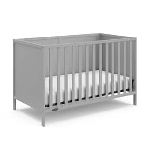 Theo Pebble Gray 3-in-1 Convertible Crib