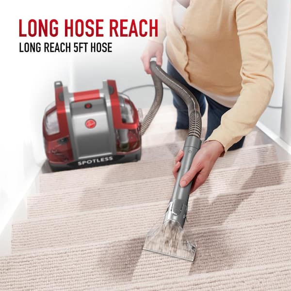 Reviews for HOOVER Professional Series Spotless Portable Carpet Cleaner &  Upholstery Spot Cleaner