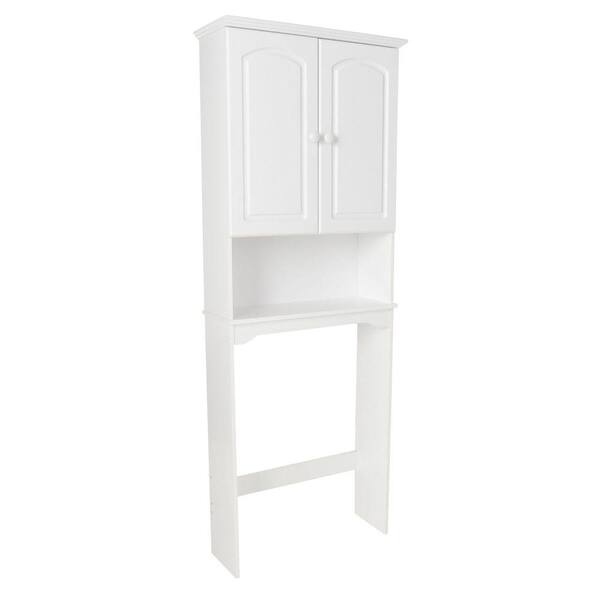 Zenith Hartford 26.25 in. x 69 in. Space Saver in White-DISCONTINUED