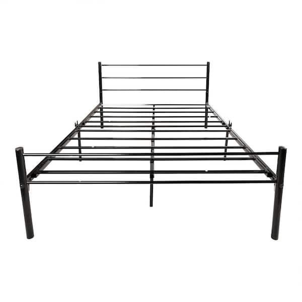 Metal Bed Frame With Modern Headboard, Greenforest Bed Frame Full Size