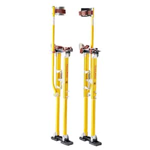 36 in. to 48 in. Magnesium Adjustable Drywall Stilts