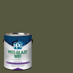 1 gal. PPG1125-7 Pinetop Eggshell Interior Paint Waterborne 1-Part Epoxy