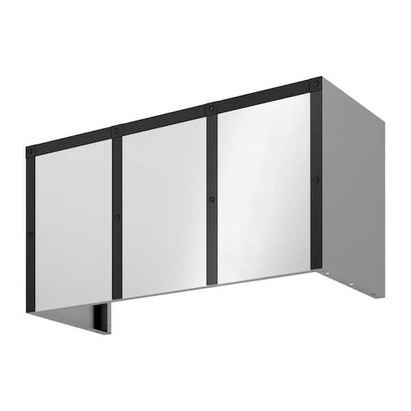 48 in. x 18 in. Duct Cover Banding Kit for Forte Range Hood in Matte Black