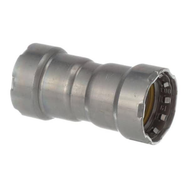MegaPressG 3/4 in. Press Carbon Steel Coupling with Stop (Gas Only)