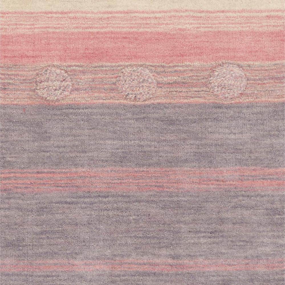 Ivory Whimsy Hand-Tufted Wool Kids' Playroom Rug - 4' x 6'