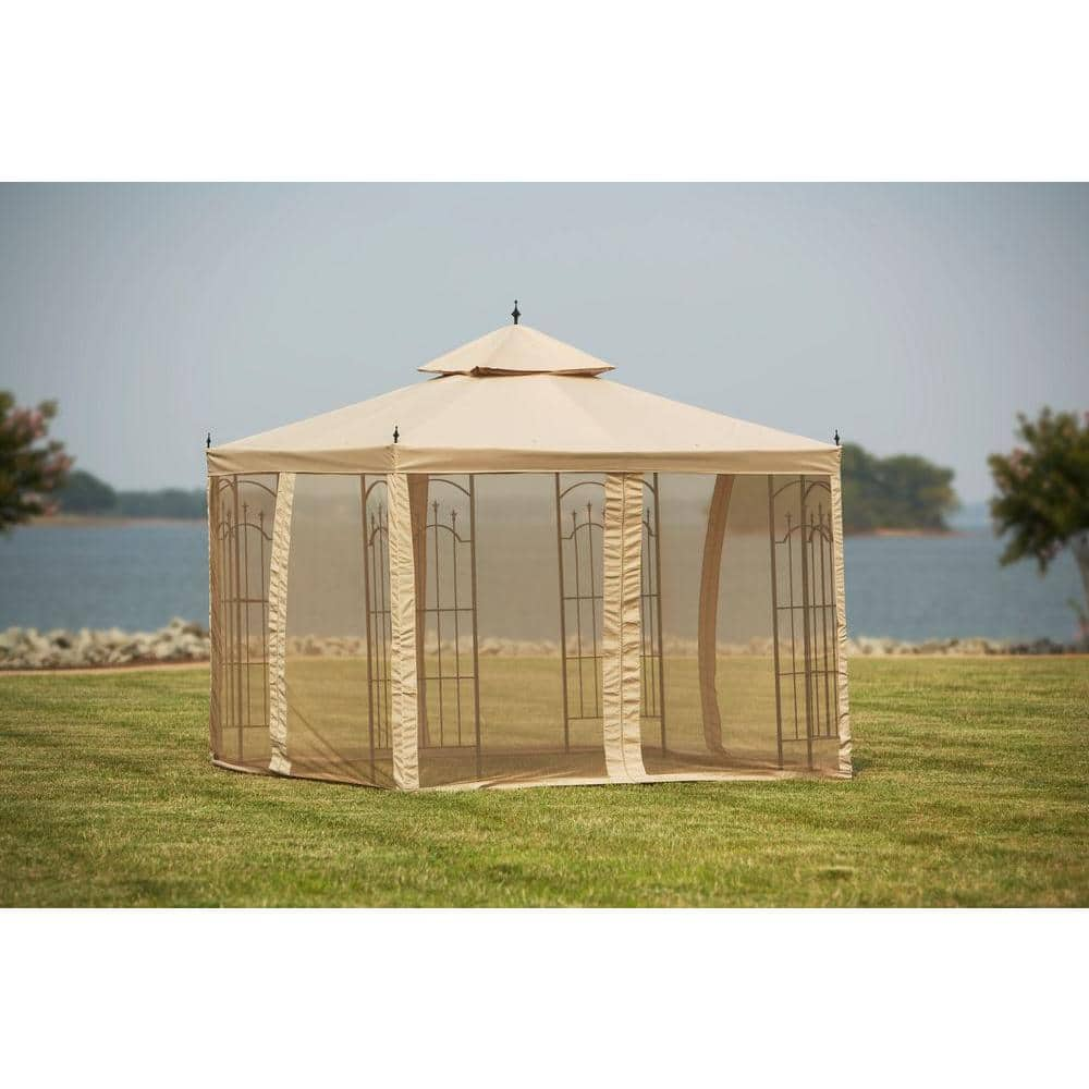 GTIN 848681003787 product image for Hampton Bay Replacement Netting Outdoor Patio for 10 ft. x 10 ft. Arrow Gazebo,  | upcitemdb.com