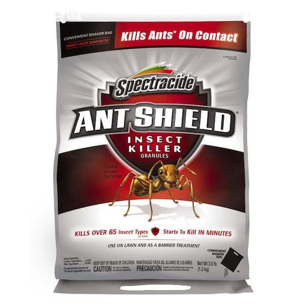 Spectracide 3 lb. Ant Shield Insect Killer Granules HG-96274-1 - The Home  Depot