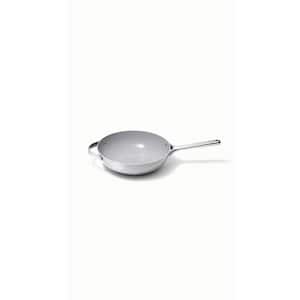 Cookware+ 5 in. Gray Ceramic Nonstick Stir Fry Pan