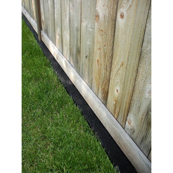 Valley View Industries 32 ft. L x 5 in. W x 5.5 in. H Black Four 8 ft. Rolls Earth Rubber Edging Valley View Industries 32 ft. L x 5 in. W x 5.5 in. H Black Four 8 ft. Rolls Earth Rubber Edging
