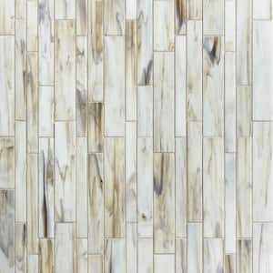 Matchstix Halo 10.75 in. x 10.5 in. Glass Mosaic Wall Tile (0.78 sq. ft./Sheet)