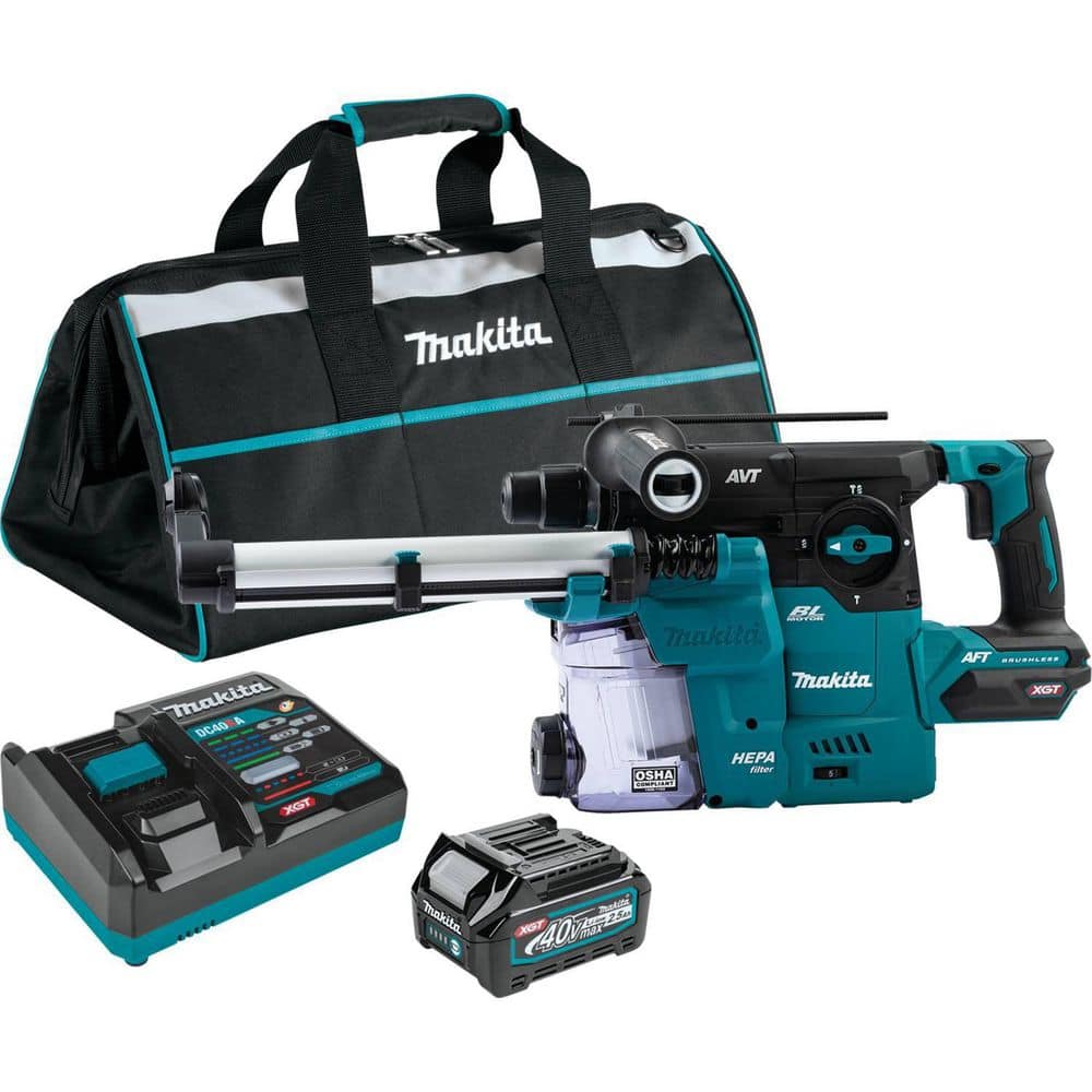 Makita 40V max XGT Brushless Cordless 13/16 in. Rotary Hammer Kit with