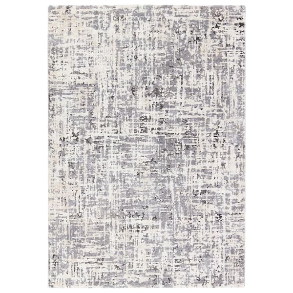 Jaipur Living Gowon 5 ft. x 8 ft. Gray/Cream Abstract Area Rug